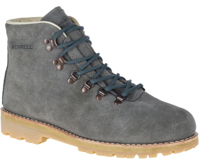 Buty Merrell Wilderness USA Suede - Buty Codzienne Męskie Merrell - Szare [YCKEX-7320]